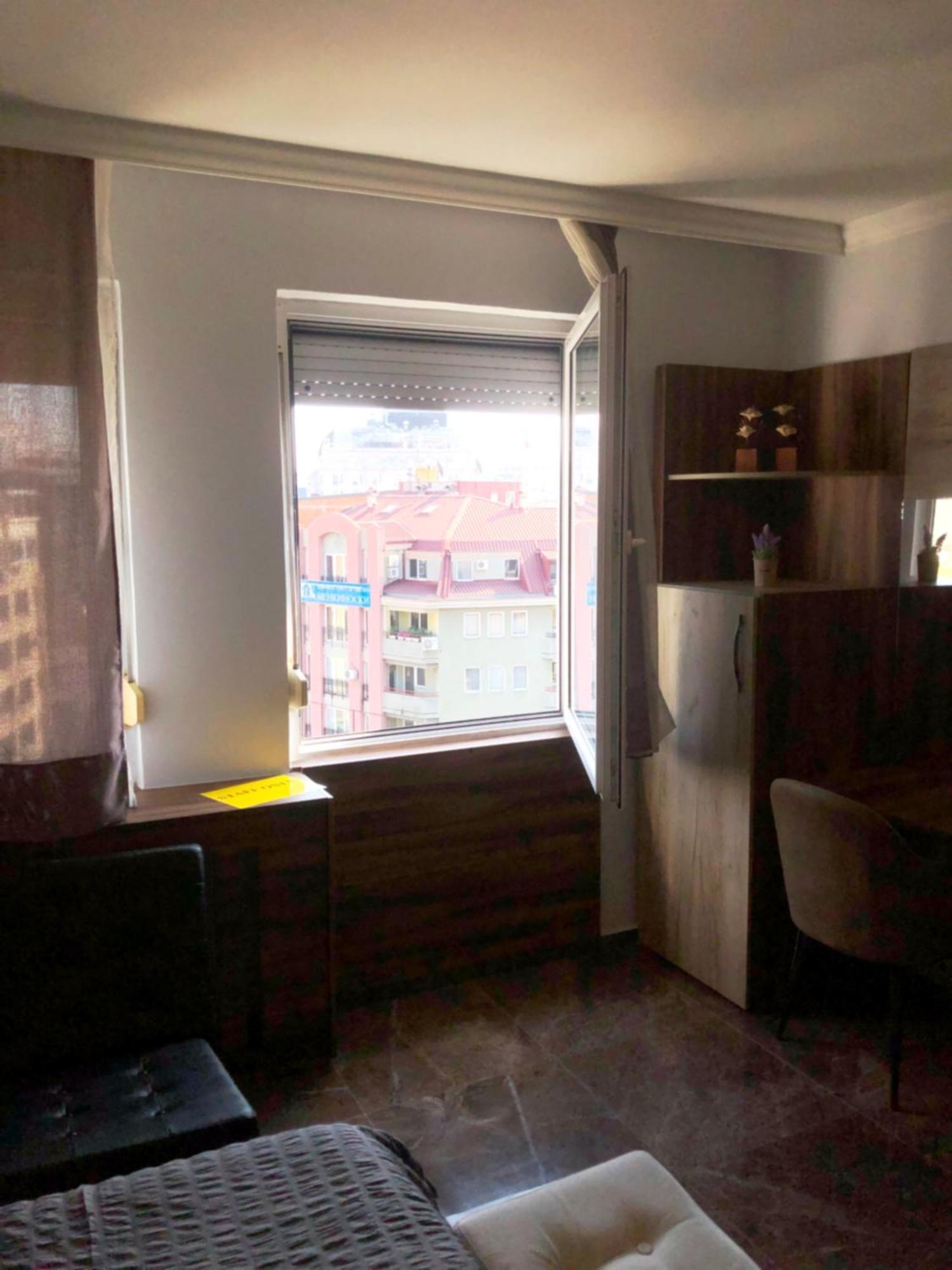 Hotel Room City Square With Great View No Parking Skopje Exteriör bild
